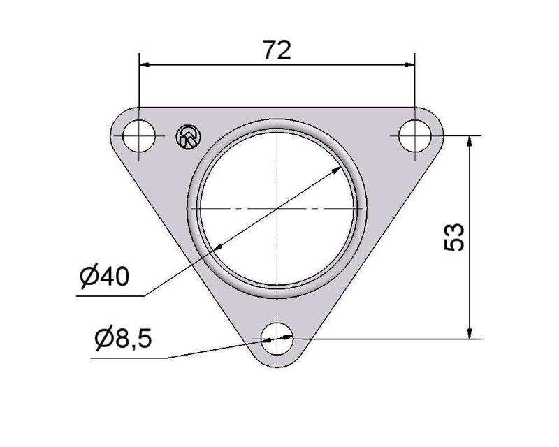 № 2505190 Комплект прокладок турбіни Mercedes 2.2D