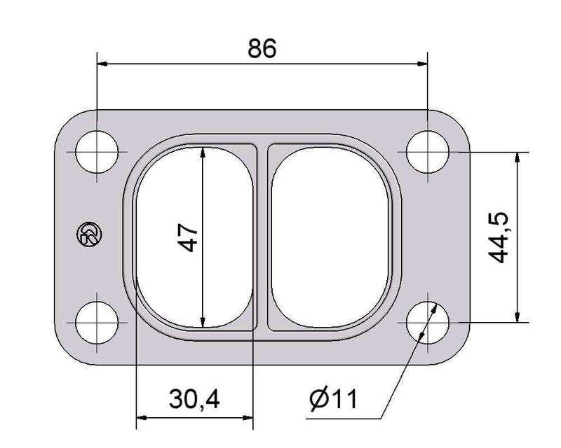 № 2505260 Комплект прокладок турбіни Man, Mercedes 6.0D