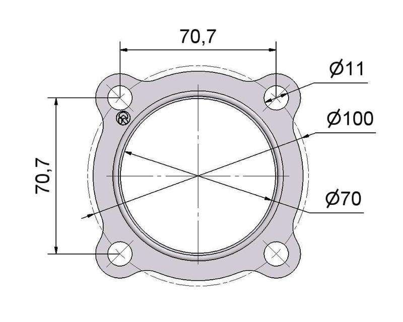 № 2505260 Комплект прокладок турбіни Man, Mercedes 6.0D