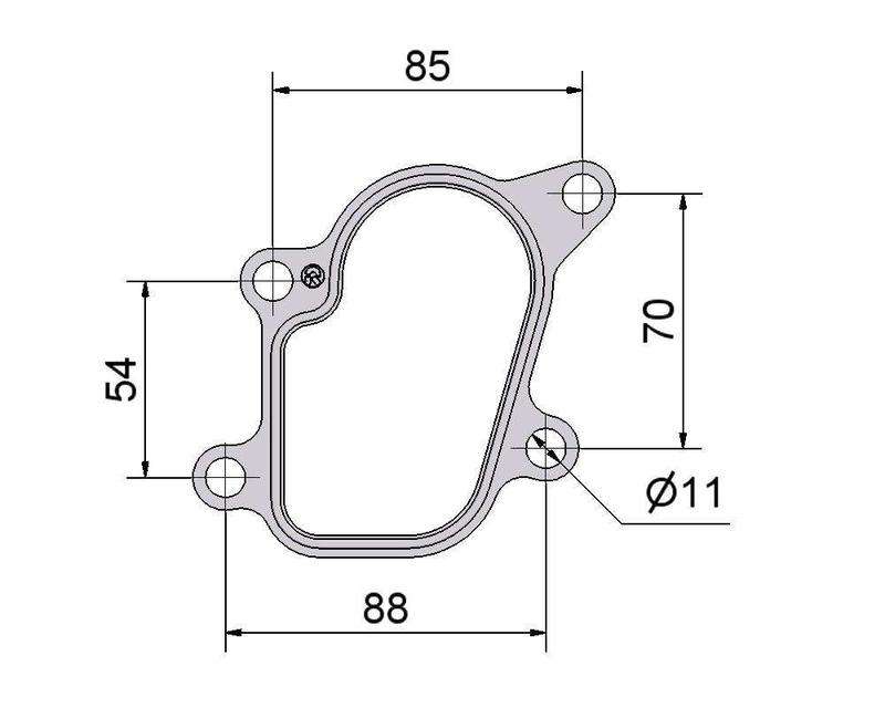 № 2505310 Комплект прокладок турбіни VW