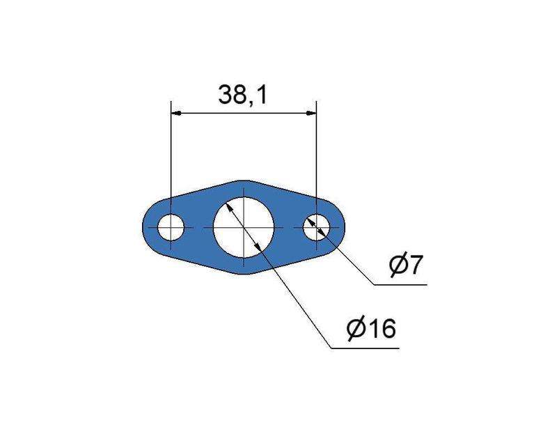 № 2505353 Комплект прокладок турбіни Ford 2.0D