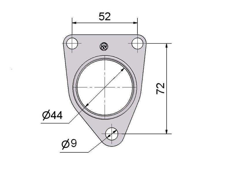 № 2505454 Комплект прокладок турбіни Peugeot 2.0D, Citroen 2.0D, Ford 2.0D, Fiat 2.0D,