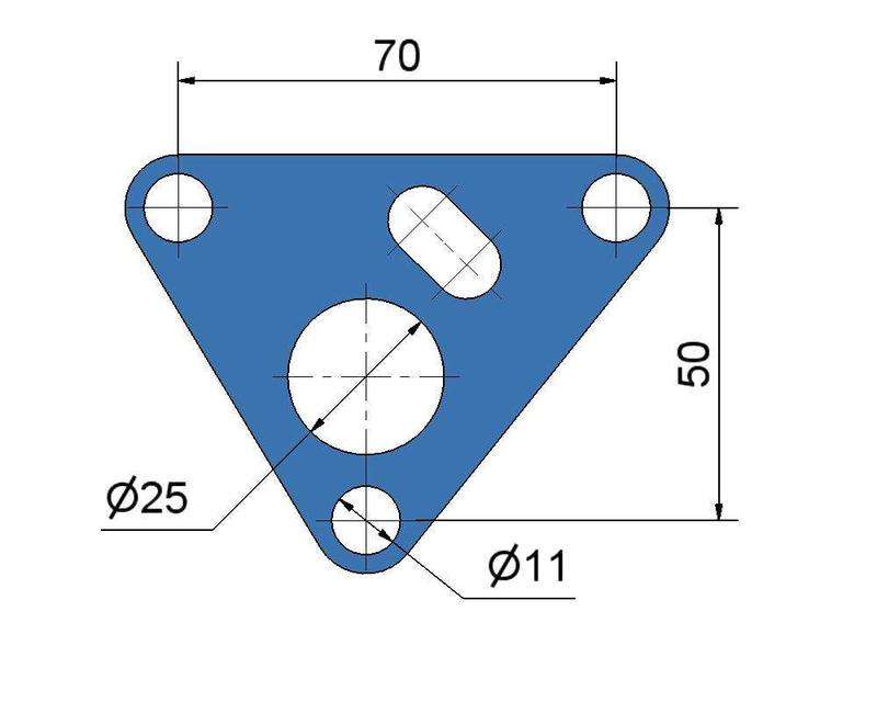 № 2505506 Комплект прокладок турбіни VW 2.5D