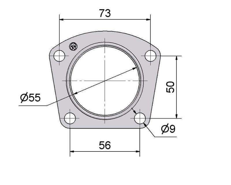 № 2505506 Комплект прокладок турбіни VW 2.5D
