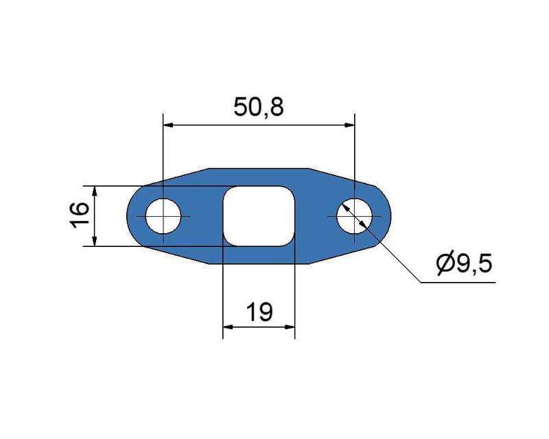 № 2505048 Комплект прокладок турбіни Iveco 3.9D