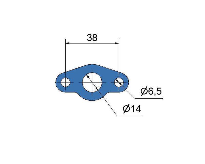 № 2505169 Комплект прокладок турбіни Audi 1.8, VW 1.8, Seat 1.8, Skoda 1.8