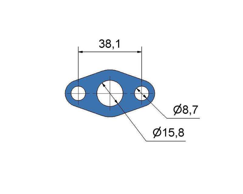 № 2505390 Комплект прокладок турбіни MAN 12.0D, 10.5D